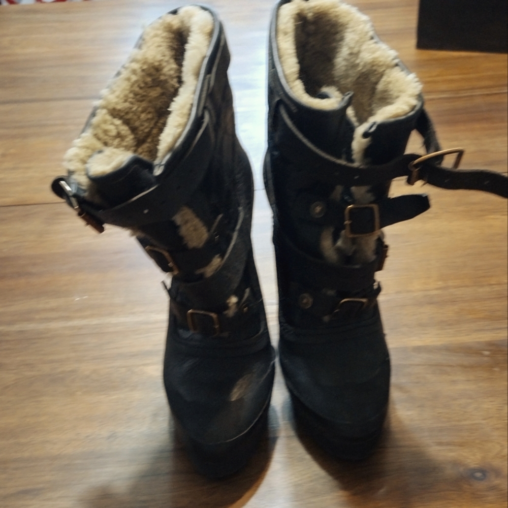 Burberry Aviator Ankle Boots